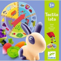   Tapintható Lottófarm - Tactilo lotto farm - Társasjáték - Djeco