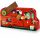 Tűzoltó dobozos puzzle 16 db - os - The fire truck - Djeco