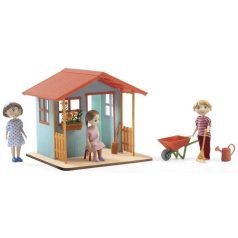   Kerti kisház - babaszoba kiegészítő - Garden playhouse - Djeco