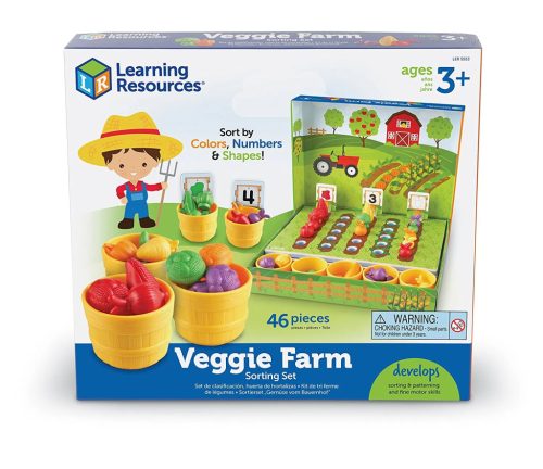 Veggie Farm szortírozó készlet (LER5553)