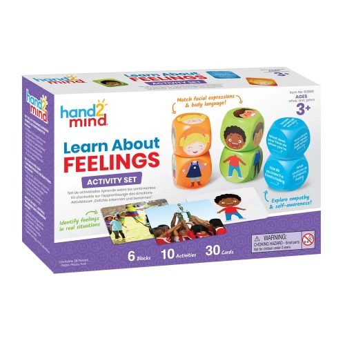 Érzelmi intelligenciát fejlesztő játék - Learn About Feelings Activity Set (92868)