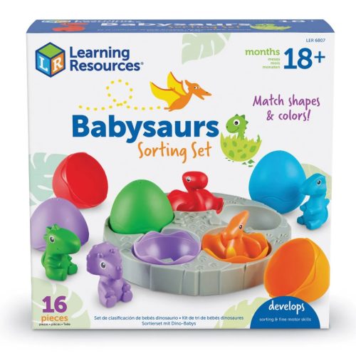 Bébidinók szortírozó készlet - Babysaurs Sorting Set (LER6807)