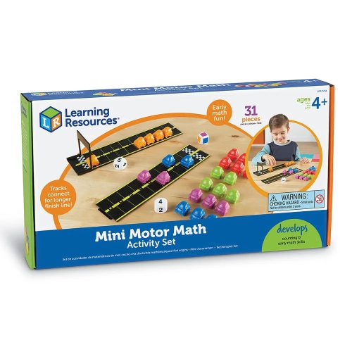 Számolás autókkal - Mini Motor Math Activity Set (LER7731)