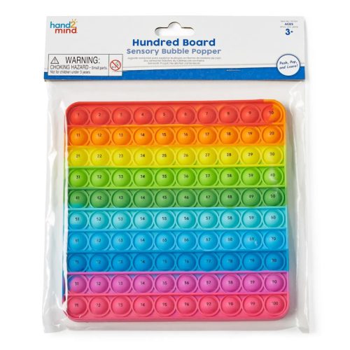 Hundred Board Sensory Bubble Popper