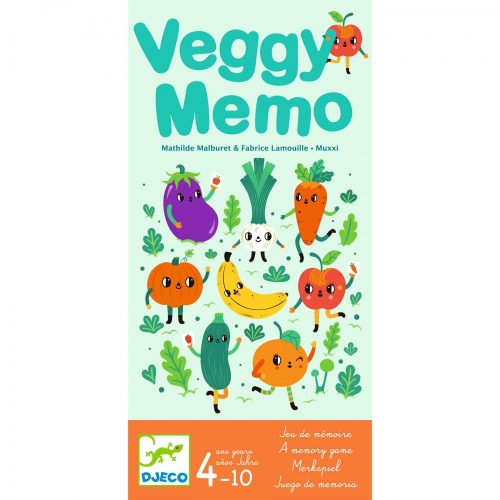 Gyömölcs memória - Memória játék - Veggy Mémo - DJ08528