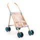 Fa babakocsi - Baba kocsi 44 cm - Wooden Stroller Little Cubes - 44 cm