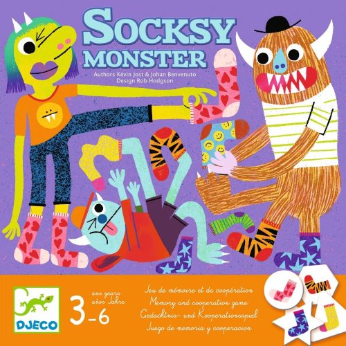 Socksy Monster - Kooperációs társasjáték - Socksy Monster - DJ08526