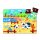 Élet a tanyán, 24 db-os formadobozos puzzle - The cows on the farm - 24 pcs - Djeco