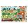 Élet a farmon, 35 db-os megfigyelő puzzle - The farm - 35 pcs - Djeco