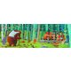 Erdei csoportkép, 100 db-os puzzle - Forest Friends - 100 pcs - Djeco