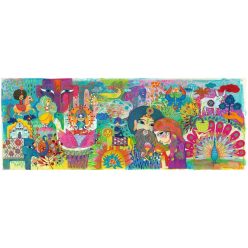   India, 1000 db-os művész puzzle - Magic India - 1000 pcs - Djeco