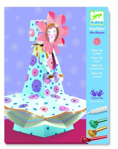 Én a virág - 3D-s képalkotás díszítéssel - Miss Blossom - Djeco