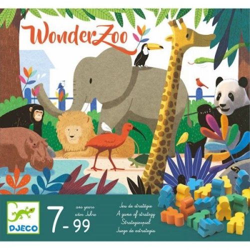 Csodálatos állatkert - Logikai játék - WonderZoo - Djeco