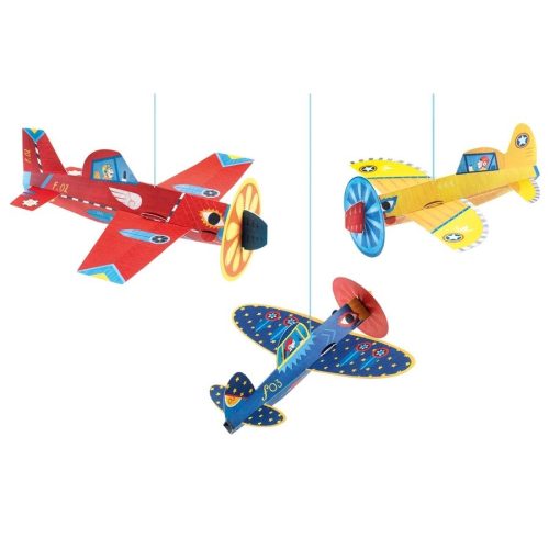 Repcsik - Függődísz 3D-s - Planes - Djeco