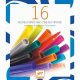 Filctoll szett 16 darabos - 16 thin markers - Djeco - DJ08796